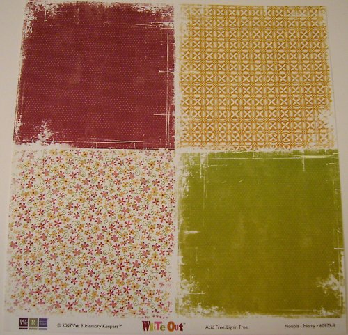 Papír na scrapbook Hoopla Merry — foto 2