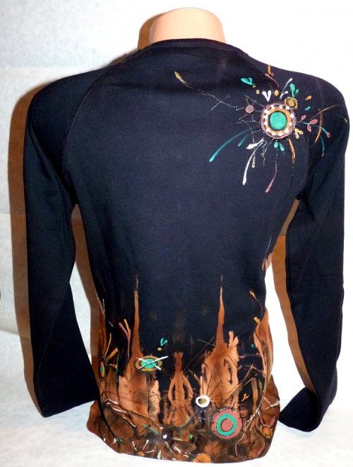 Triko dámské, "KYTKY", XL, rezervace — foto 4
