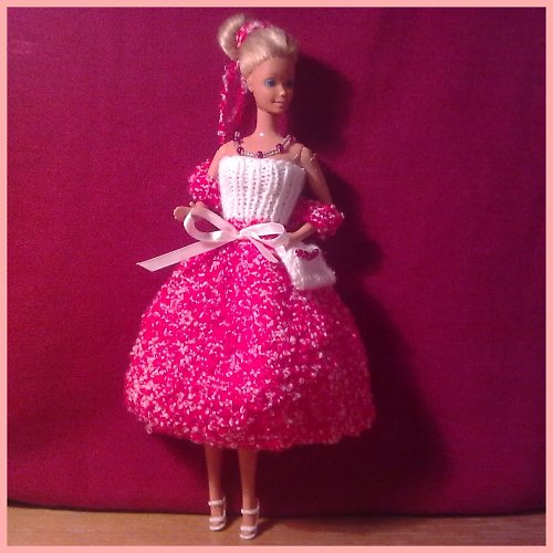Večírkové šaty pro Barbie — foto 2