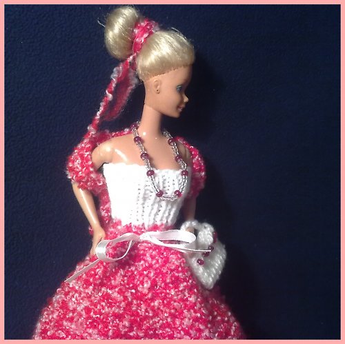 Večírkové šaty pro Barbie — foto 5