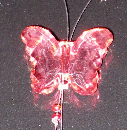 Sada červení motýlci — foto 5