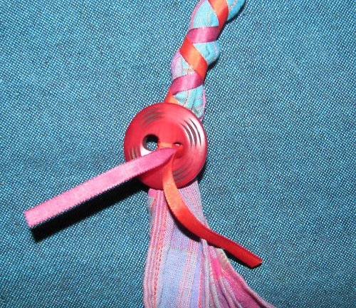 Náhrdelník textil 3 — foto 2