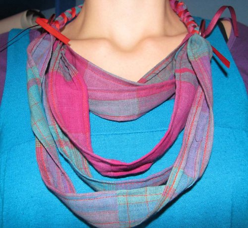Náhrdelník textil 3 — foto 4