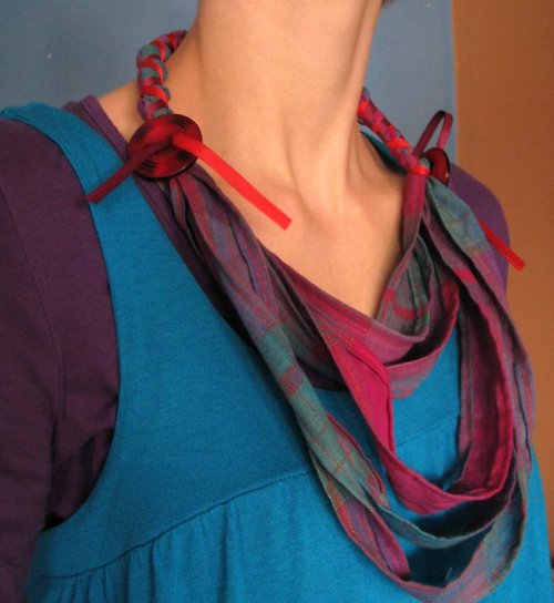Náhrdelník textil 3 — foto 5