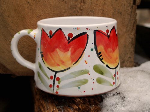 Hrnek s tulipánem — foto 2