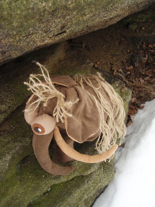 Mláďata z Pravěku - autorské hračky - sleva!!!!!!! — foto 6