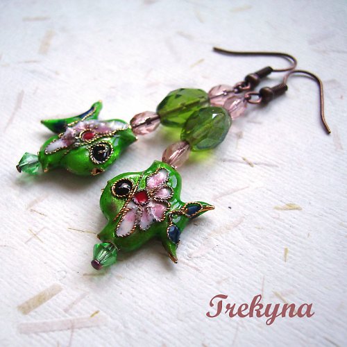 Cloissoné fishičky — foto 2