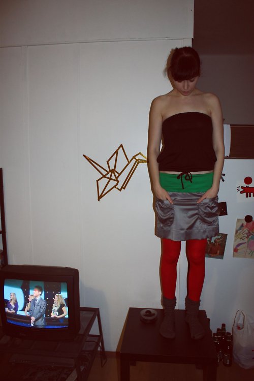 Sukně stříbrná — foto 2