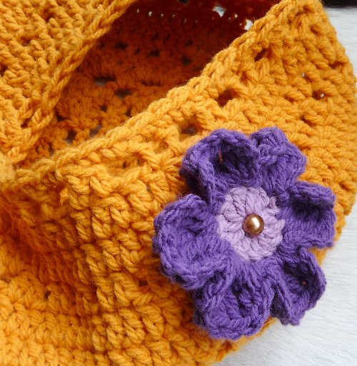 Mango baret s květinou — foto 5