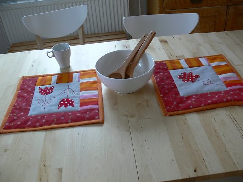 Prostírání "Jaro"- s tulipánky — foto 3