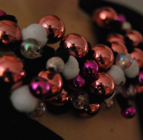 Náhrdelník Glitery fruit - black — foto 5