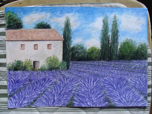 Provence - sušírna levandule — foto 2