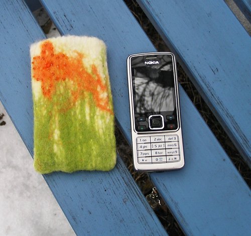 Plstěná kapsička na mobil — foto 5
