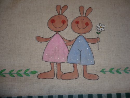 Zajíčkový ubrus — foto 2