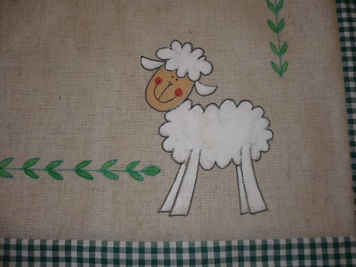 Ovečkový ubrus — foto 2