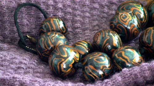 Ethno-fimo korále II. — foto 3