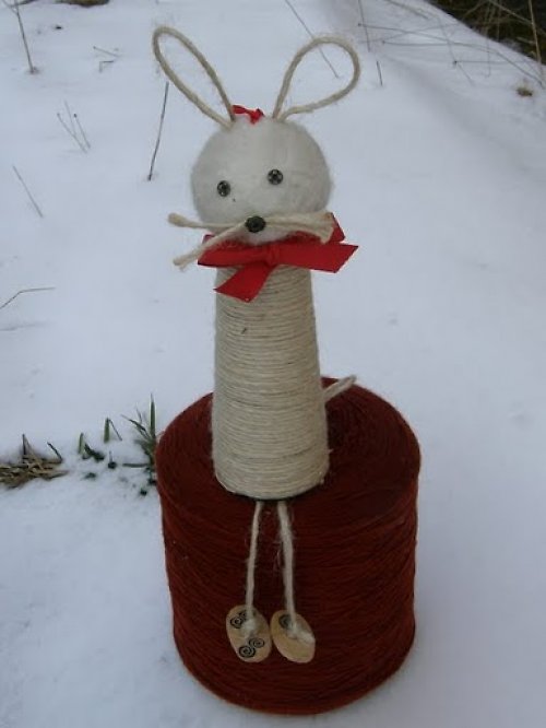 Zajíček (38 cm) i venkovní — foto 2