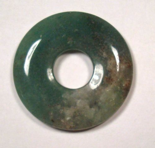 Kamenný donut 1 - zelený — foto 2