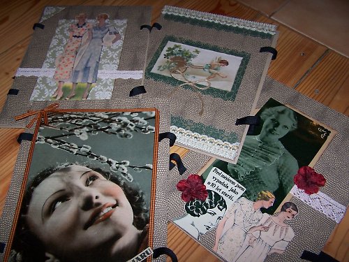 Kartonové desky ve vintage stylu — foto 3