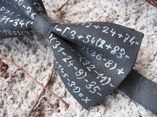 Pánský motýlek - Bláznivý matematik — foto 2