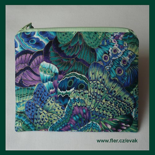 Křídla motýlí - taštička do kabelky — foto 2
