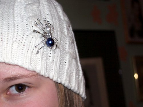 Pavúčia brošňička :-) — foto 2