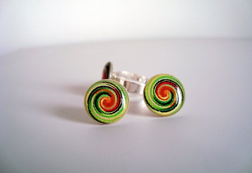 Energy (náušnice + prstýnek + náhrdelník) — foto 2