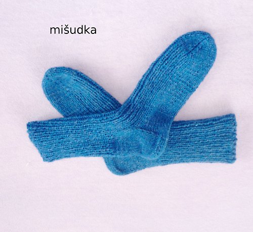 Ponožky jako od maminky - modré 3. — foto 2