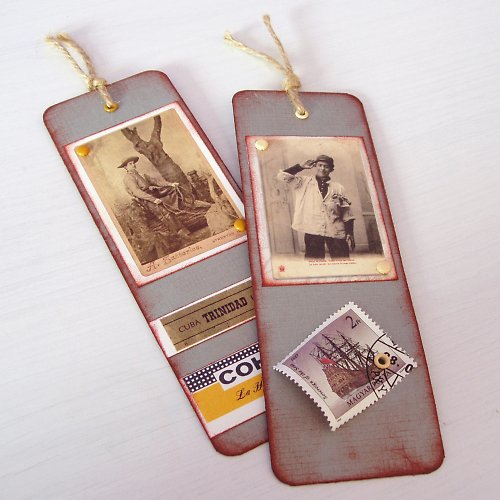 Záložky 2ks - "Old Times" — foto 3