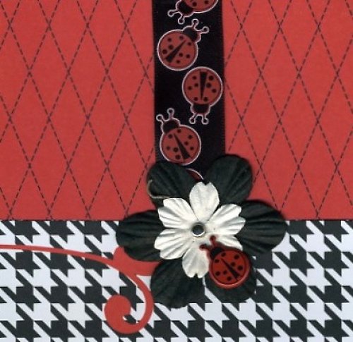 Lady Bug Brads - scrapbook — foto 2