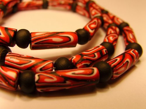 Fimo náušnice — foto 3