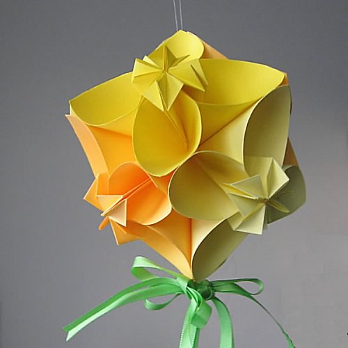 Kusudama - narcisy — foto 4