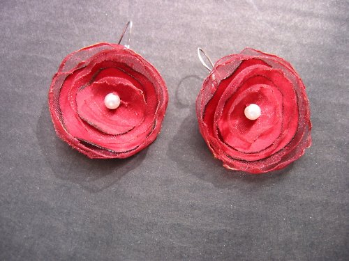Náušnice Red Passion — foto 2