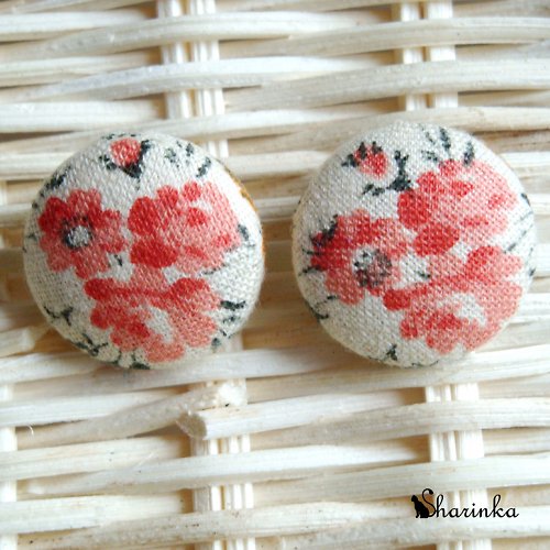 Romantické květy - pecky "buttonky" — foto 2
