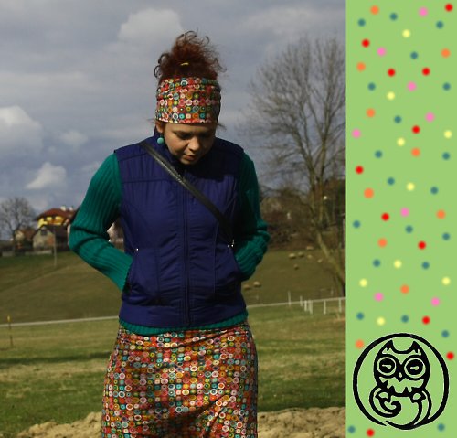 Látková čelenka — foto 4