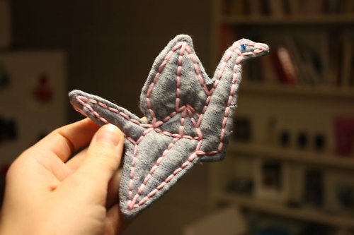 Origami jeřáb SLEVA! — foto 2