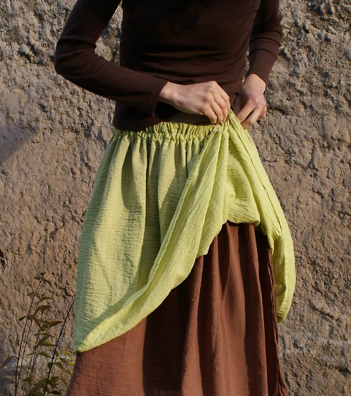 Bavlněná letní sukně — foto 3
