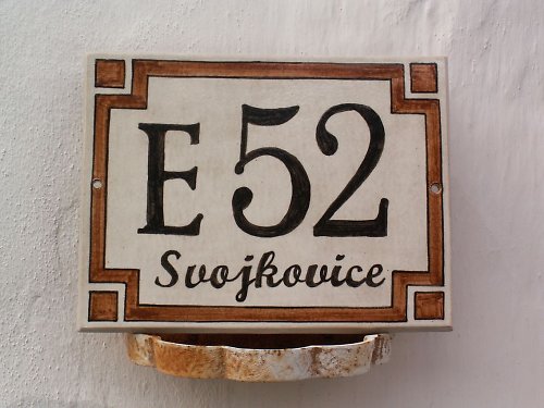 Keramické domovní číslo na zakázku — foto 4