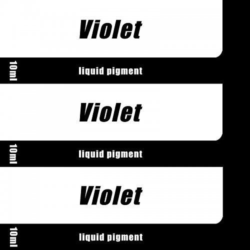 Fialová - Tekutý pigment do mýdel — foto 2