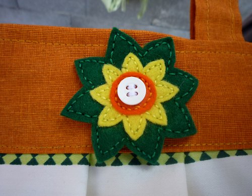Oranžová proužkovaná-SLEVA — foto 2
