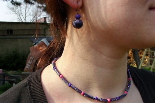 Fimo náušničky — foto 2