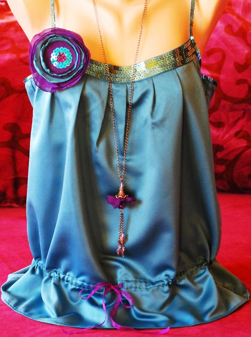 Halenka s broží "Fuchsie" — foto 5