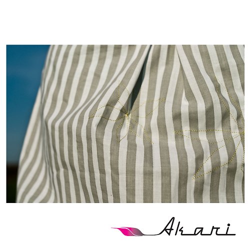 Flowers and Stripes, yellow — foto 6