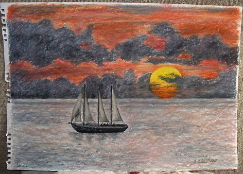 Západ Slunce — foto 2
