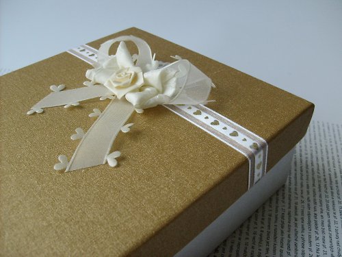 Svatební kniha - box zlatý — foto 3