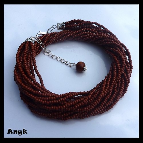 Africká mše - náhrdelník — foto 2