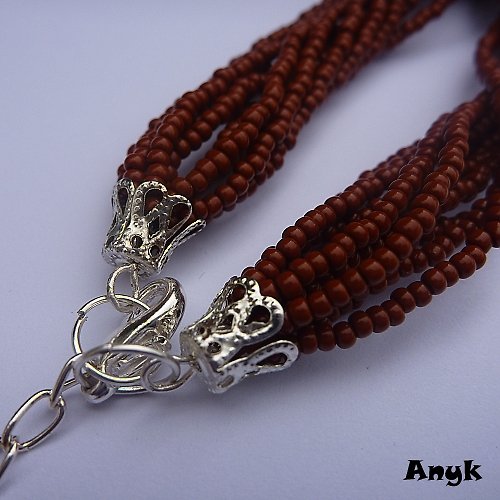 Africká mše - náhrdelník — foto 3