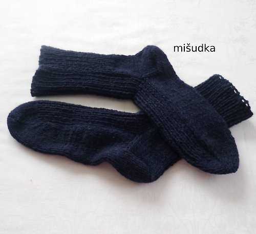 Ponožky jako od maminky - modré 6. — foto 2