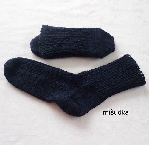Ponožky jako od maminky - modré 6. — foto 3