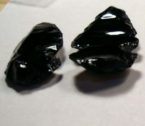 Obsidiánový hrot šípu - přívěsek — foto 3
